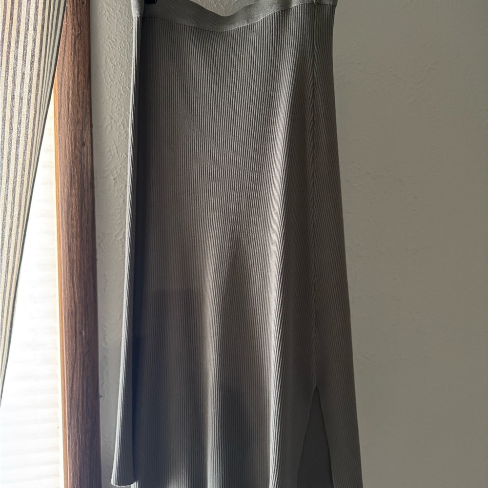 Green roolee skirt